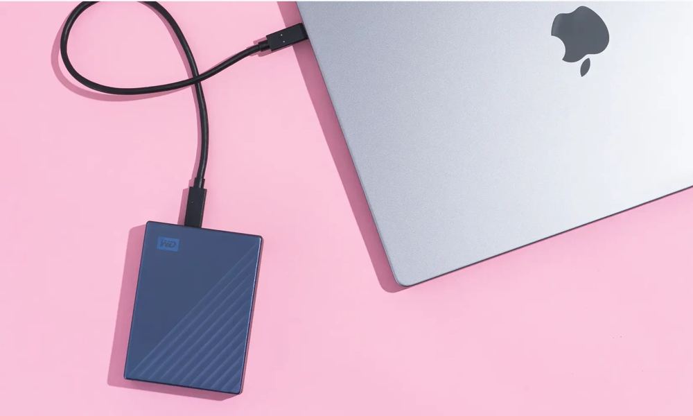 USB-C portable hard drive