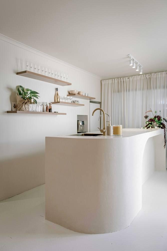 The studio kitchen