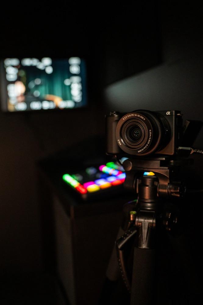 Sony camera in Pod One