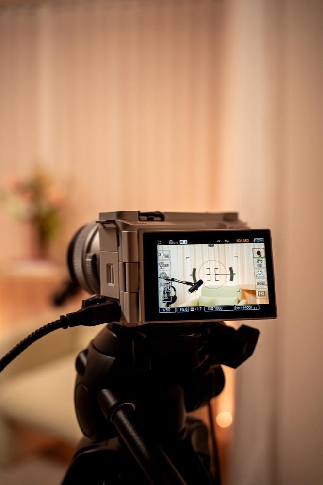 Sony camera in Pod Two